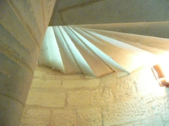 Escalier en colimaon plus courante  l'poque