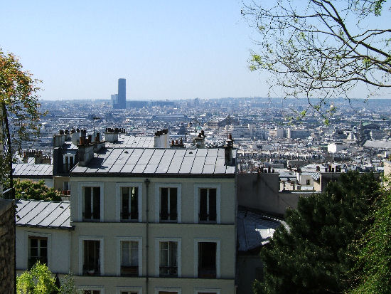 Vue sur la Tour Montparnasse