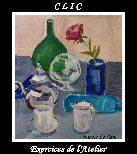 Cliquez sur la photo - Huile sur Papier Toil