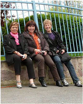 Le Trio de gauche  droite - Nicole - Patricia - Marie-Lou