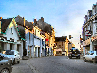 Rue traversant le Village